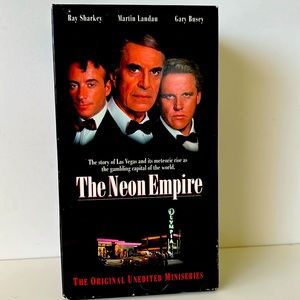 VHS 3 Tape Set “THE NEON EMPIRE “ 186 Minutes